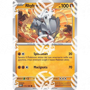 151 - Rhyhorn - 111/165 - Warcard - 151 - Rhyhorn - 111/165 i prezzi più bassi sul mercato, solo da www.warcardshop.com! Carte singole, box, buste e mazzi.