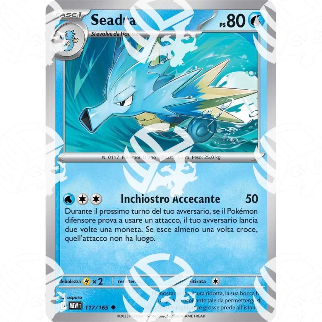 151 - Seadra - 117/165 - Warcard - 151 - Seadra - 117/165 i prezzi più bassi sul mercato, solo da www.warcardshop.com! Carte singole, box, buste e mazzi.