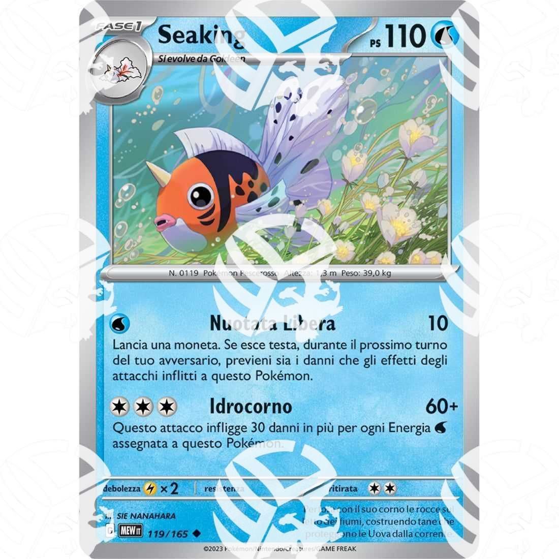151 - Seaking - 119/165 - Warcard - 151 - Seaking - 119/165 i prezzi più bassi sul mercato, solo da www.warcardshop.com! Carte singole, box, buste e mazzi.
