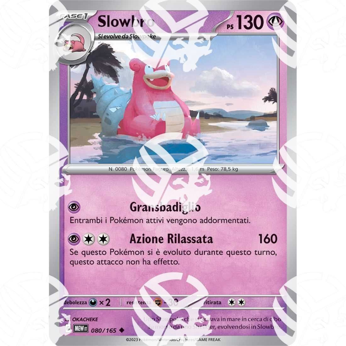 151 - Slowbro - 080/165 - Warcard - 151 - Slowbro - 080/165 i prezzi più bassi sul mercato, solo da www.warcardshop.com! Carte singole, box, buste e mazzi.