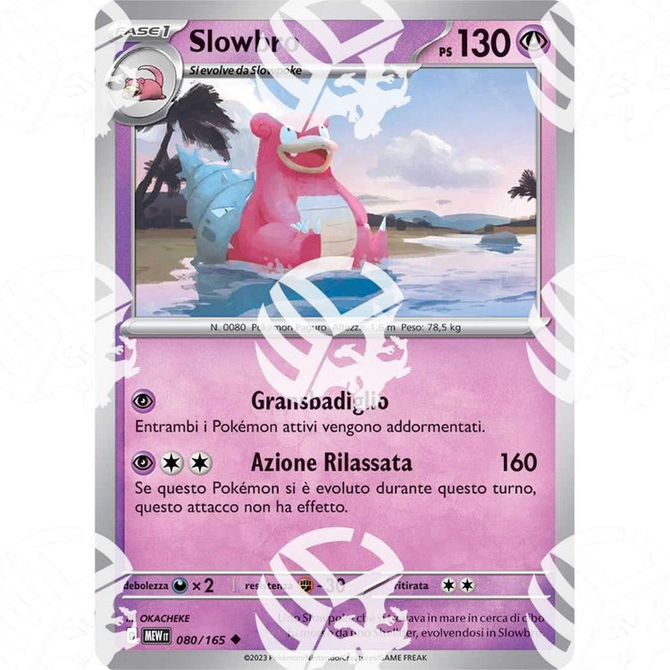 151 - Slowbro - 080/165 - Warcard - 151 - Slowbro - 080/165 i prezzi più bassi sul mercato, solo da www.warcardshop.com! Carte singole, box, buste e mazzi.