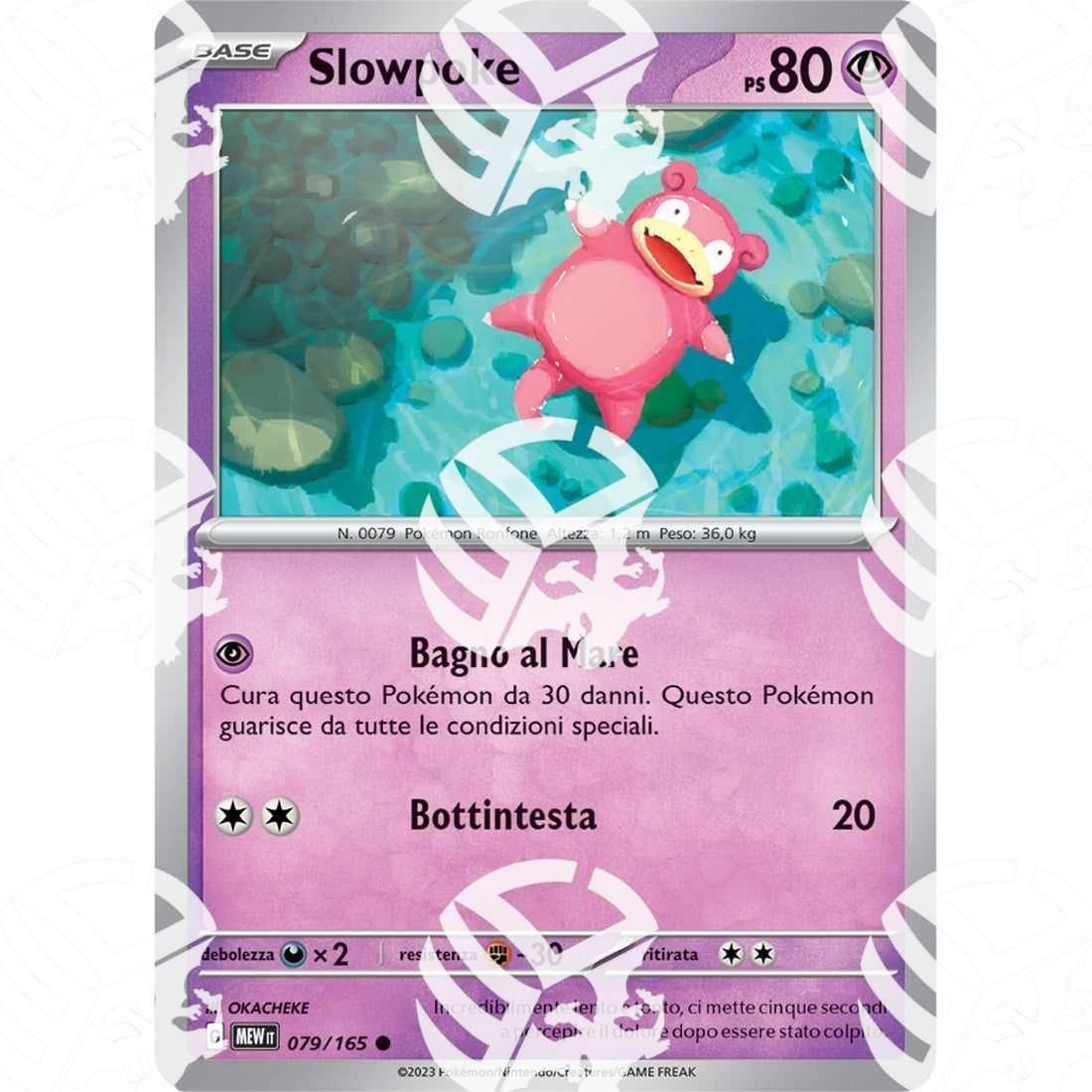 151 - Slowpoke - 079/165 - Warcard - 151 - Slowpoke - 079/165 i prezzi più bassi sul mercato, solo da www.warcardshop.com! Carte singole, box, buste e mazzi.