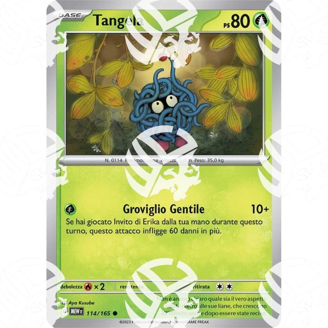 151 - Tangela - 114/165 - Warcard - 151 - Tangela - 114/165 i prezzi più bassi sul mercato, solo da www.warcardshop.com! Carte singole, box, buste e mazzi.