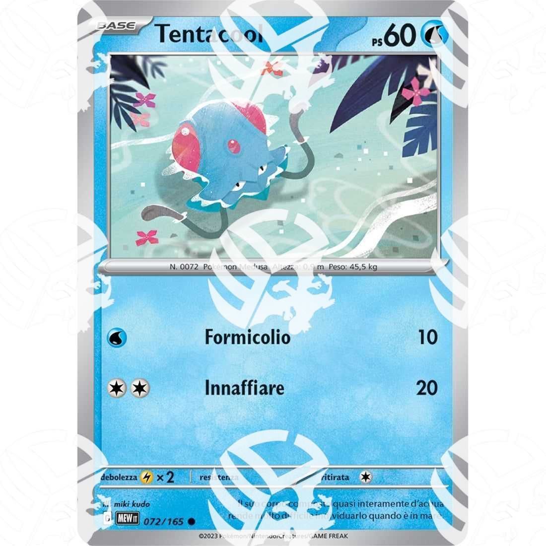 151 - Tentacool - 072/165 - Warcard - 151 - Tentacool - 072/165 i prezzi più bassi sul mercato, solo da www.warcardshop.com! Carte singole, box, buste e mazzi.