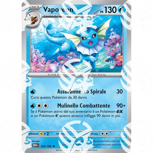 151 - Vaporeon - Holo Rare 134/165 - Warcard - 151 - Vaporeon - Holo Rare 134/165 i prezzi più bassi sul mercato, solo da www.warcardshop.com! Carte singole, box, buste e mazzi.