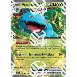 151 - Venusaur ex - 003/165 - Warcard - 151 - Venusaur ex - 003/165 i prezzi più bassi sul mercato, solo da www.warcardshop.com! Carte singole, box, buste e mazzi.