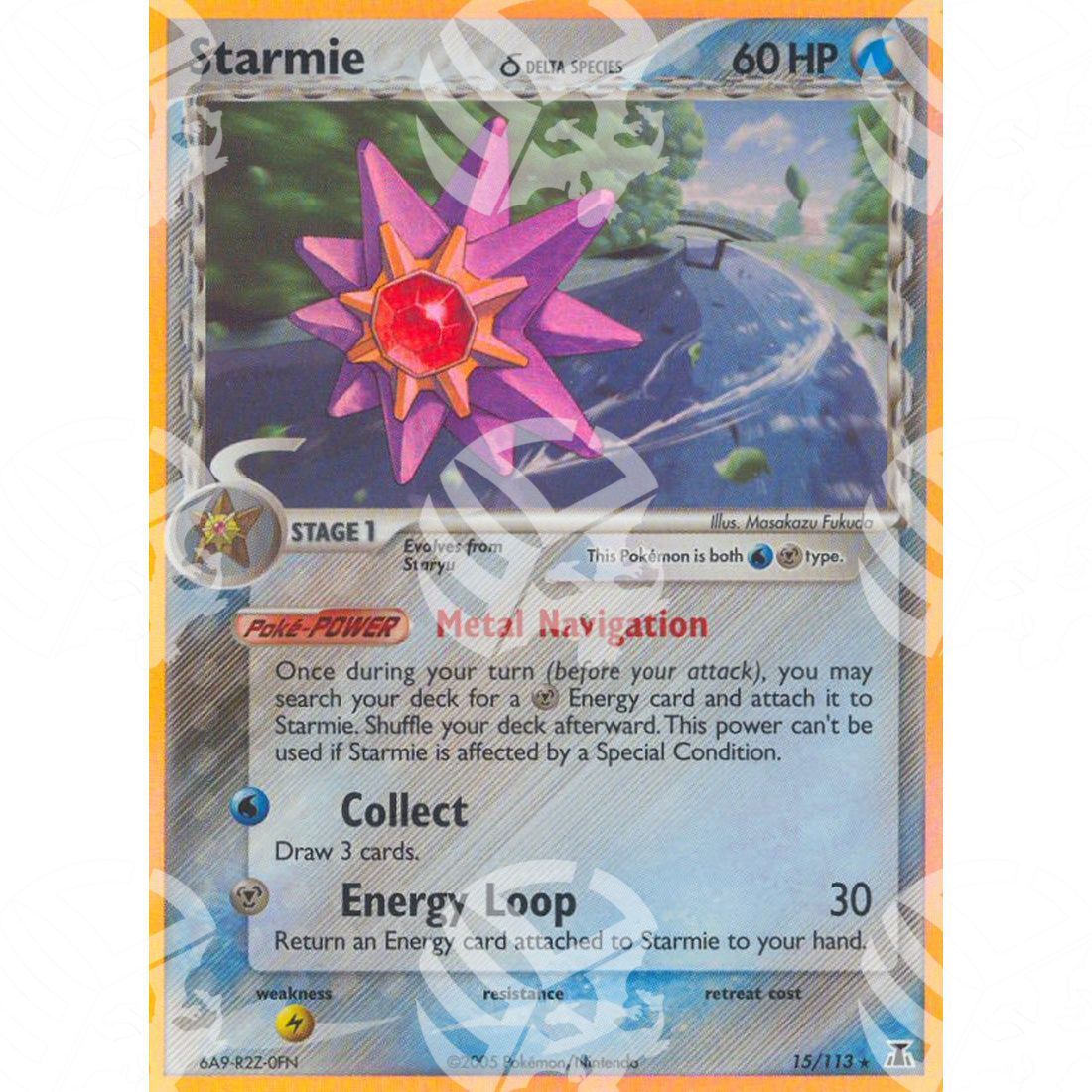 EX Specie Delta - Starmie δ - Holo Rare 15/113 - Warcard - EX Specie Delta - Starmie δ - Holo Rare 15/113 i prezzi più bassi sul mercato, solo da www.warcardshop.com! Carte singole, box, buste e mazzi.
