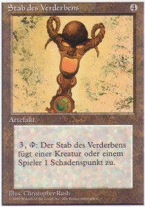 Scettro della Rovina - Foreign White Bordered (Uncommon)