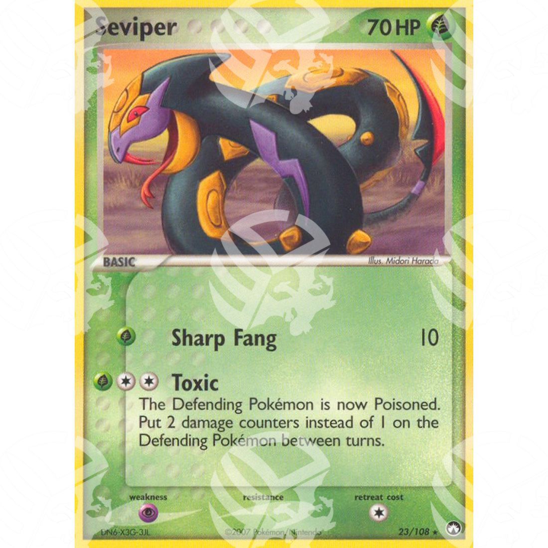EX Power Keepers - Seviper - 23/108 - Warcard - EX Power Keepers - Seviper - 23/108 i prezzi più bassi sul mercato, solo da www.warcardshop.com! Carte singole, box, buste e mazzi.