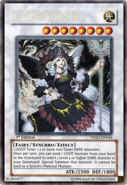 Dea del Chaos - The Shining Darkness (Secret Rare) [TSHD-044]