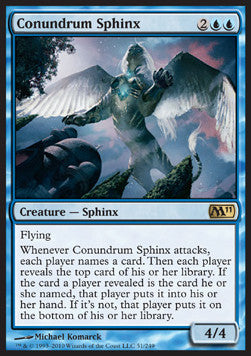Sfinge degli Indovinelli - Magic 2011 (Rare) [M11-51]