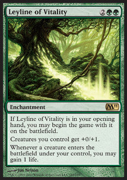 Leyline della Vitalità - Magic 2011 (Rare) [M11-183]