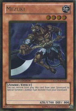 Mezuki - Gold Series 3 (Gold Rare) [GLD3-018]