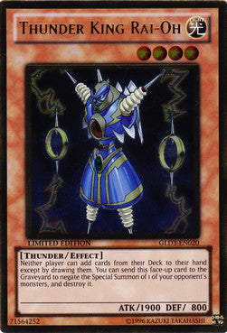 Rai-Oh, Re del Tuono - Gold Series 3 (Gold Rare) [GLD3-020]
