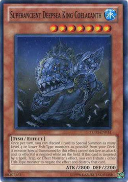 Antico Re Coelacanth delle Profondità Marine - Turbo Pack: Booster Three (Common) [TU03-014]