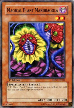 Mandragola Pianta Magica - Structure Deck: Spellcaster's Command (Common) [SDSC-012]