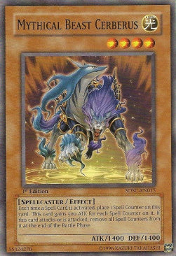 Cerbero Mitica Bestia - Structure Deck: Spellcaster's Command (Common) [SDSC-015]