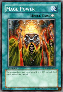 Potere del Mago - Structure Deck: Spellcaster's Command (Common) [SDSC-027]