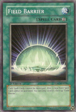 Barriera Terreno - Structure Deck: Spellcaster's Command (Common) [SDSC-034]
