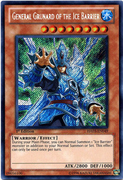 Generale Grunard della Barriera di Ghiaccio - Hidden Arsenal 3 (Secret Rare) [HA03-049]