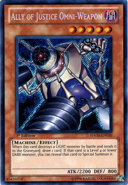 Omni-Arma Alleato della Giustizia - Hidden Arsenal 3 (Secret Rare) [HA03-050]
