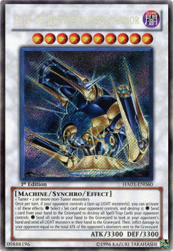 Armatura Decisiva Alleato della Giustizia - Hidden Arsenal 3 (Secret Rare) [HA03-060]