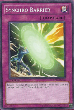 Synchro Barriera - Duelist Pack: Yusei Fudo 3 (Common) [DP10-026]