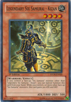 Kizan - Sei Samurai Leggendario - Storm of Ragnarok (Super Rare) [STOR-020]
