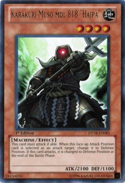 Karakuri Muso mod. 818 "Haipa" - Storm of Ragnarok (Ultra Rare) [STOR-083]