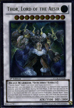 Thor, Signore degli Aesir - Storm of Ragnarok (Ultimate Rare) [STOR-038]