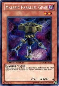 Ingranaggio Parallelo Maligno - 3D Bonds Beyond Time Movie Pack (Secret Rare) [YMP1-003]