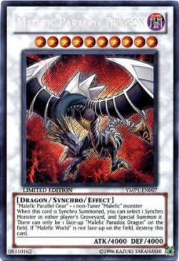Drago Paradosso Maligno - 3D Bonds Beyond Time Movie Pack (Secret Rare) [YMP1-007]