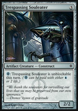 Mangianime Intruso - Nuova Phyrexia (Common) [NPH-163]