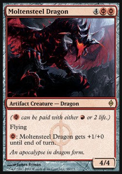 Drago d'Acciaio Fuso - Nuova Phyrexia (Rare) [NPH-88]