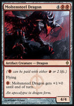 Drago d'Acciaio Fuso - Nuova Phyrexia (Rare) [NPH-88]