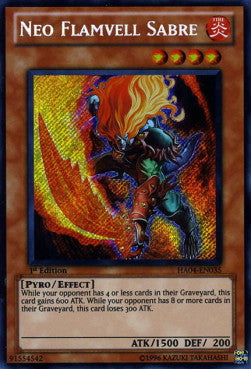 Scimitarra Neo Flamvell - Hidden Arsenal 4 (Secret Rare) [HA04-035]