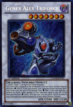 Genex Alleato Triforza - Hidden Arsenal 4 (Secret Rare) [HA04-057]