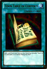 Foglio Illustrativo Toon - Gold Series 4: Pyramids Edition (Gold Rare) [GLD4-039]