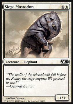 Mastodonte da Assedio - Magic 2012 (Common) [M12-34]