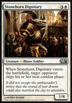 Dignitario Corno di Pietra - Magic 2012 (Common) [M12-37]