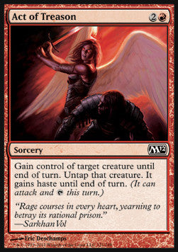 Atto di Tradimento - Magic 2012 (Common) [M12-121]