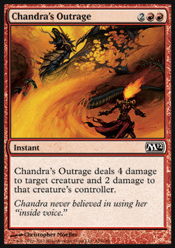 Sdegno di Chandra - Magic 2012 (Common) [M12-125]