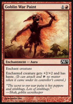 Pittura di Guerra dei Goblin - Magic 2012 (Common) [M12-143]