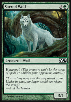 Lupo Sacro - Magic 2012 (Common) [M12-194]