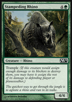 Rinoceronte in Fuga - Magic 2012 (Common) [M12-196]