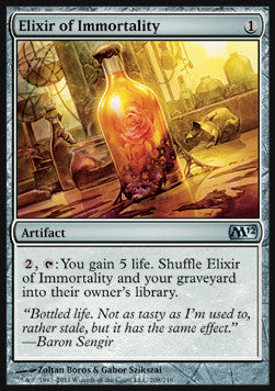 Elisir dell'Immortalità - Magic 2012 (Uncommon) [M12-208]