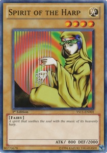 Spirito dell'Arpa - Starter Deck: Dawn of the Xyz (Common) [YS11-001]
