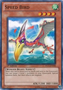 Uccello Veloce - Starter Deck: Dawn of the Xyz (Common) [YS11-008]