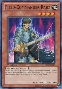 Comandante di Campo Rahz - Starter Deck: Dawn of the Xyz (Common) [YS11-018]