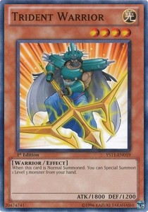 Guerriero Tridente - Starter Deck: Dawn of the Xyz (Common) [YS11-019]